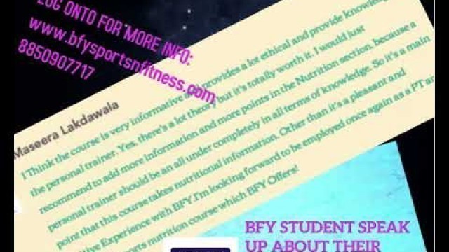 'BFY -  Student speaks about their Experience and Learning Process'