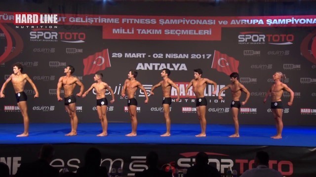 'IFBB TR.Genç Erkekler Fitness Şampiyonası   - Antalya - 2017'