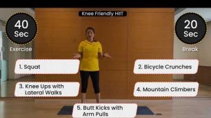 '10 Min HIIT Home Workout by BFY Faculty Urvashi Agarwal | #health #workout'