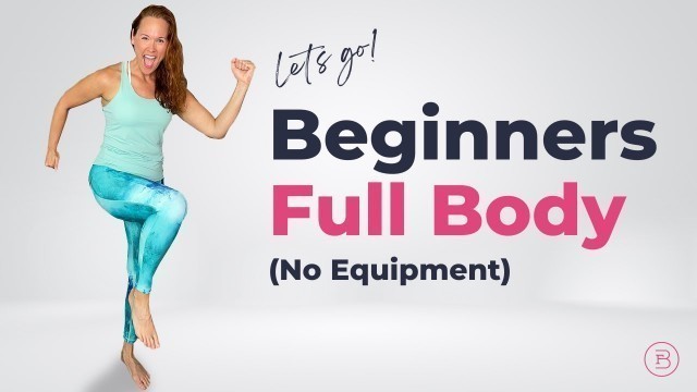 'FULL BODY WORKOUT at Home for BEGINNERS (No Equipment)'