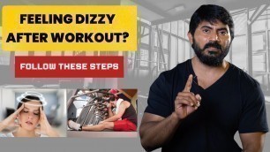 'Why do you GET DIZZY during exercise in Telugu || VENKAT FITNNESS TRAINER'