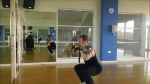 'HOW TO PERFORM- Kettlebell Front Squat. Fat Loss Workout with Ben Carpenter'