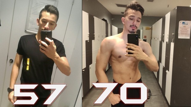 '1 YIL Doğal Vücut Değişimi -1 Year Natural Body Transformation - Neler Yaşadım'