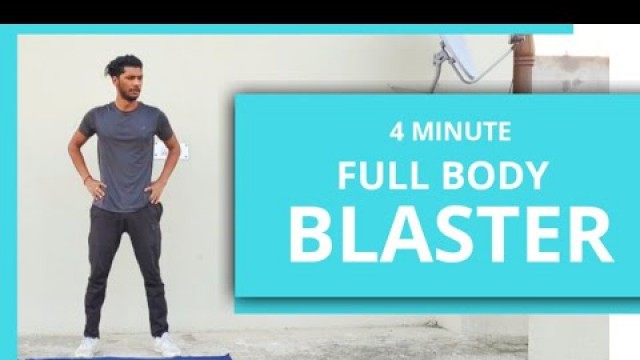 'Full Body Blaster WORKOUT 4 Min 2020 dizzy fitness workout'