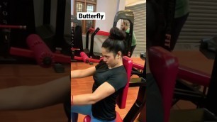 'Chest workout try this machine#chestworkout#butterfly#gym#gymmotivation#gymlover#fitnessmotivation'