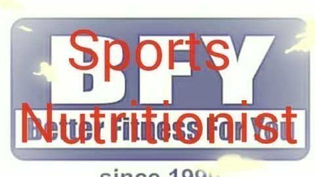 'BFY - Better Fitness For You - Sports Nutritionist'