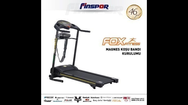 'Fox Fitness Magnes Koşu Bandı'