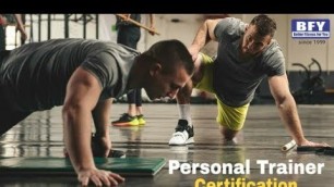 'BFY Certified Personal Training Course'