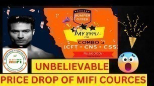 'BUMPER OFFERS ON MIFI CERTIFICATIONS COURSES | GET 3 COURSES IN JUST RS 8999 | mifi fitness course'