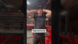 'How to do a High Butterfly for Your Shoulders'