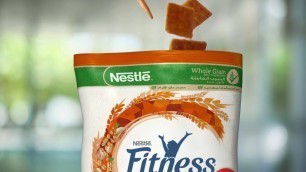 'Nestle Fitness Toasties. Your guilt-free snack with Parmesan Cheese and Garlic.'