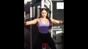 'Korin Hot Fitness Model Butterfly Workout'