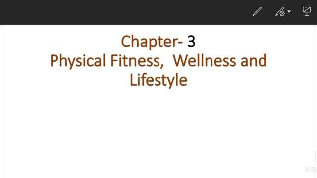 'Physical fitness Wellness and lifestyle ch 3 class 11'