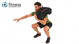 'Advanced Sandbag Workout - Total Body Sandbag Training Burnout'