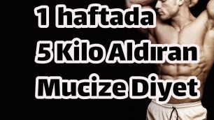 '1 Haftada 5 Kilo Aldıran Diyet Listesi Evde Kilo Almak İçin Ne Yapmalı? En Ucuz Kilo Alma Diyeti'