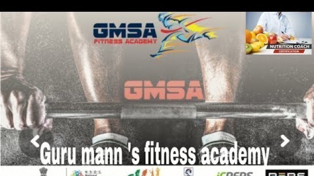 'Gmsa fitness academy and information and certification information and fitness courses knowledge'