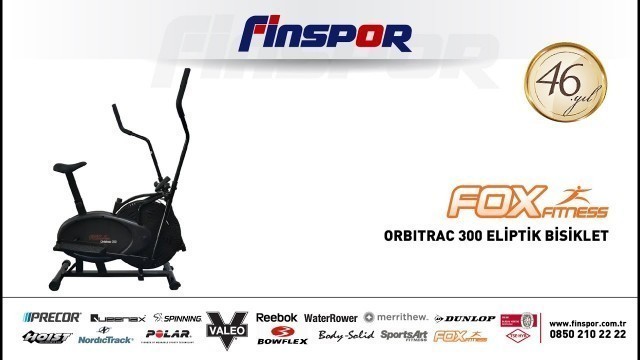 'FOX FİTNESS ORBİTRAC 300 ELİPTİK BİSİKLET'