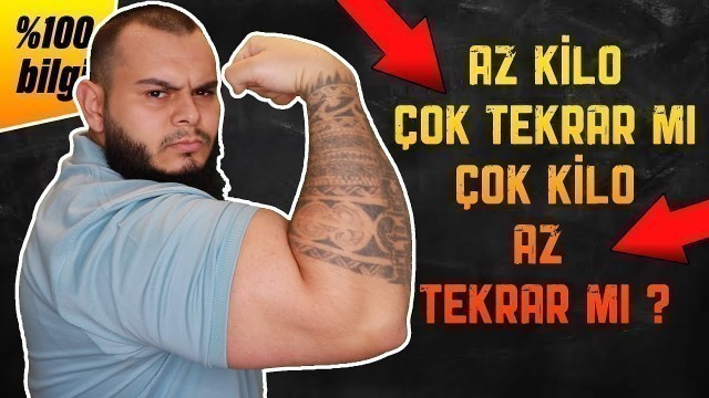 'AZ KİLO ÇOK TEKRAR VS ÇOK KİLO AZ TEKRAR | FitCevap'