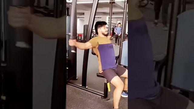 'BUTTERFLY CHEST EXERCISE#chestworkout #fitness #workout #bodybuilding #gym #chestday #motivation'