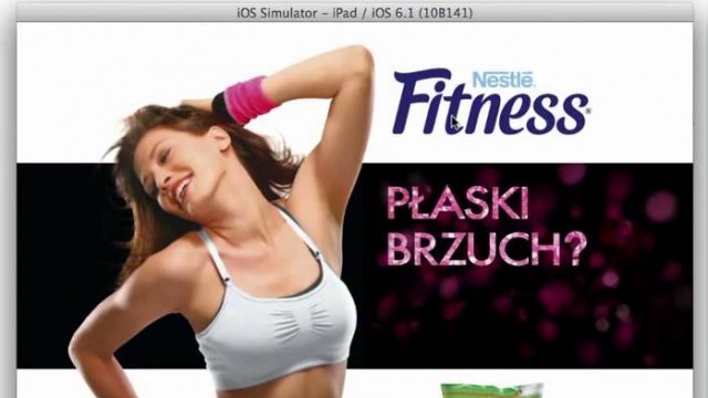 'Nestle Fitness iPad'