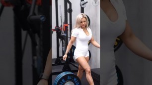 'Stephanie sanzo workout | Female fitness motivation | #shorts #fitness #workout #stephaniesanzo'