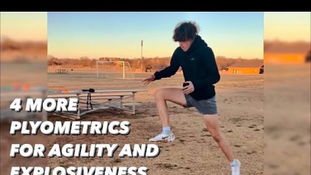 '4 More Plyometrics For Explosiveness For Soccer Players ⚽️