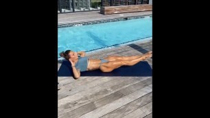 'Abs exercise || Girls fitness tips || fat loss exercise || Bikini model Workout