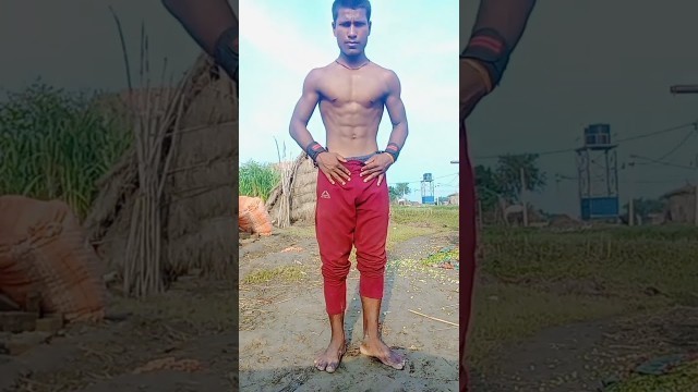 'NK fitness Desi new status most trending six pack workout#short'