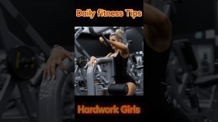 'Girls body fitness Powerful Train GYm Tips 