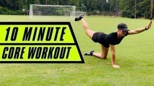 'Core Training For Youth Athletes | 10 Minute Ab Workout For Soccer Players'