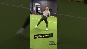 'Agility Drills ⚡️ #agility #speed #sports #fitness #soccer #agilitytraining #football #workout'