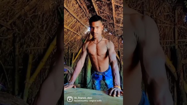 'push up kaise lagaen Sahi tarike se NK fitness desi n post trending Bihar bodybuilder#short'