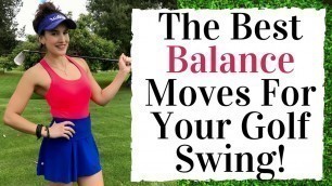'Golf Balance Exercises To Improve Your Weight Shift!'