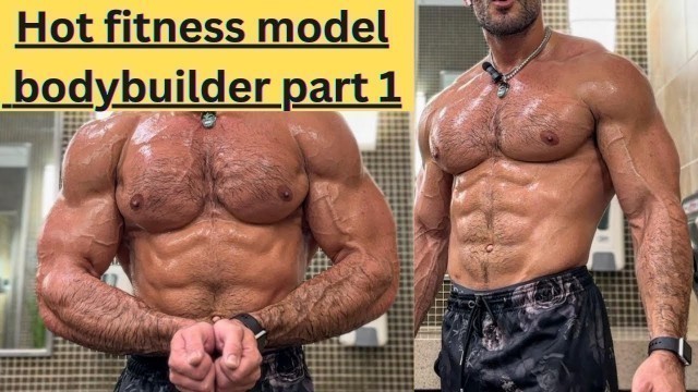 'Hot Hairy fitness model | bodybuilder | Gym workout | muscletv7092 |ShawnFlex'