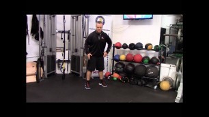 'Golf Specific Exercises with Medicine Balls'