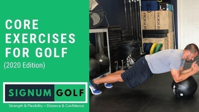 'Core Exercises for Golf: The 2020 Complete Guide'