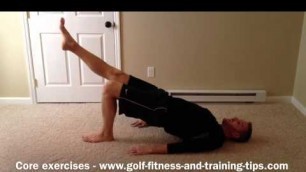 'Core Exercises For Golf'