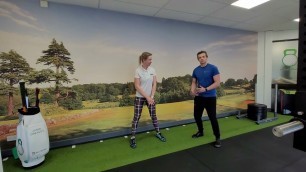 'Golf specific fitness exercises: Squat'