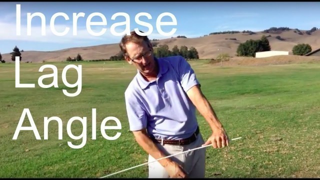 'Simple Golf Exercises- Improve your Lag Angle'