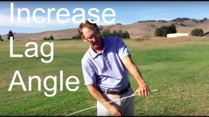 'Simple Golf Exercises- Improve your Lag Angle'