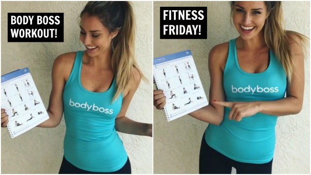 'BODYBOSS! // HIIT training! // FITNESS FRIDAY #4'