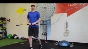 'Multi Stick Golf Fitness Exercises'