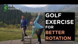 'Golf Exercise for Better Rotation: Upper Body Mobility'