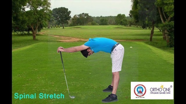 'Golf Stretching & cool down exercises'