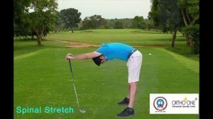 'Golf Stretching & cool down exercises'