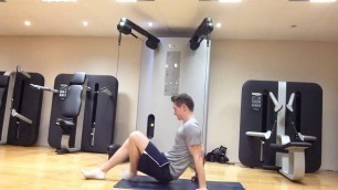 'Golf Fitness Beginner Core Exercises'