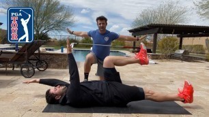 'Jon Rahm\'s workout regimen | 4 exercises'