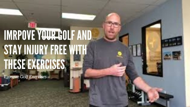 'Egoscue Golf Exercises'