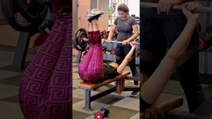 'kritika malik hot fitness model workout at gym 