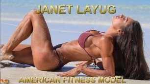 'Janet Layug super hot American Fitness Model | 
